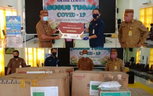 Bantu Tangani Covid-19, PETS Kembali Serahkan APD Kepada Pemda Pohuwato