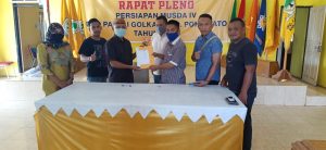 Pastikan Diri Masuk Bursa Calon Ketua, Iwan Adam Ambil Formulir Pendaftaran