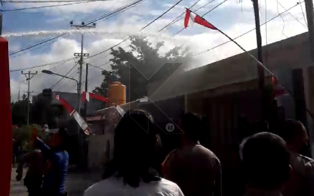 Diduga Korsleting Listrik, Rudis Kapolres Gorontalo Terbakar