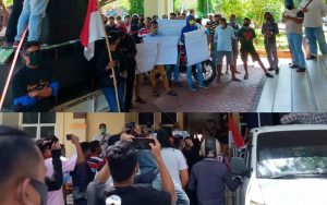 Gelar Aksi, AMMPK Tuntut Kejelasan Pembangunan Jalan Ponelo