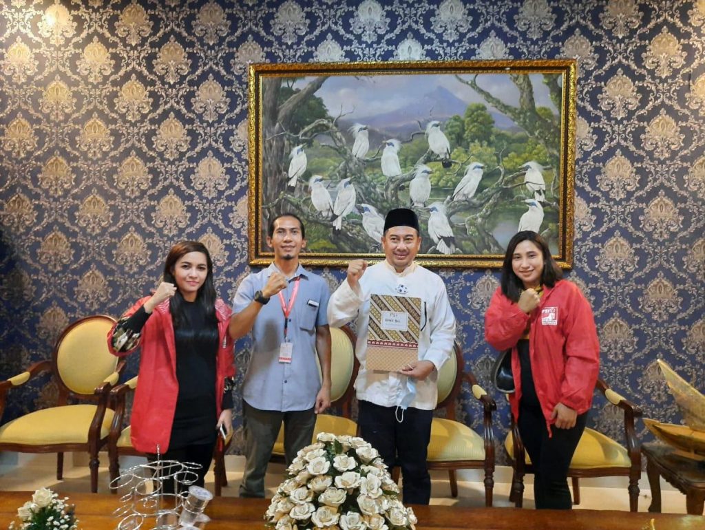 Hamim – Merlan Kantongi SK Dukungan PSI, Raden Hasan : ” Paslon HPMU Layak Dilanjutkan “