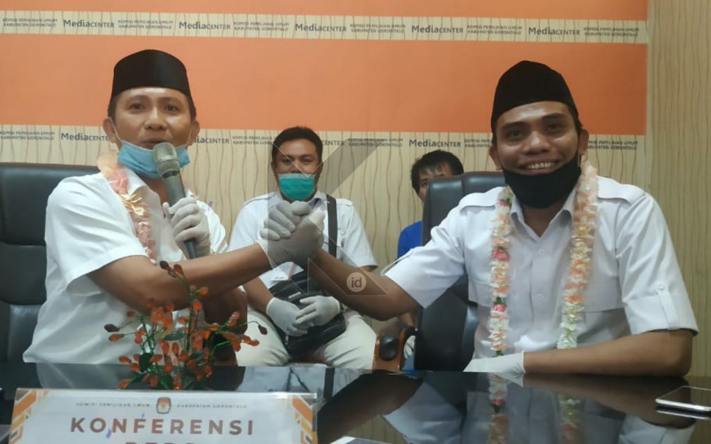 Datangi KPU di Injury Time, Paslon Milenial Chamdi-Tomy Resmi Ikut Pilkada Serentak