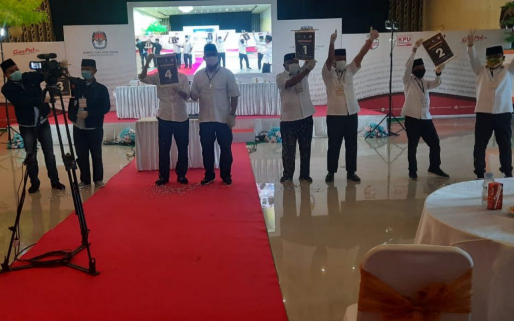 Ini Nomor Urut 4 Paslon Pilkada Kabupaten Gorontalo