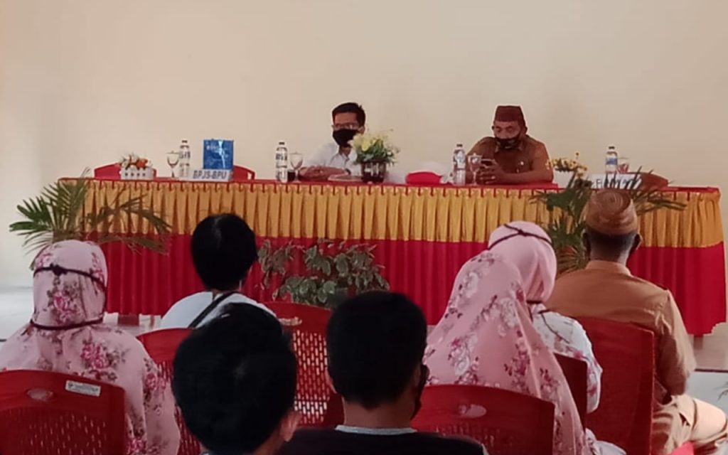 BPJS Ketenagakerjaan Gorontalo Gelar Sosialisasi Program di Monano