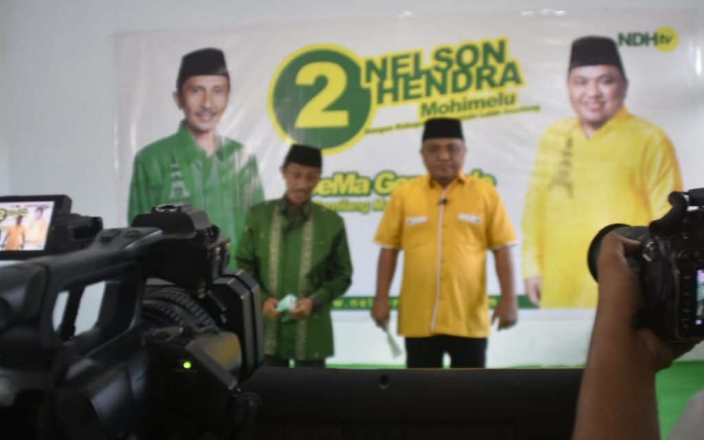 Utamakan Keselamatan Warga, Nelson-Hendra Gelar Kampanye Secara Daring