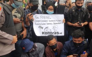 Kapolda Tolak Temui Massa Aksi, Jurnalis Janji Boikot Liputan Polda Gorontalo