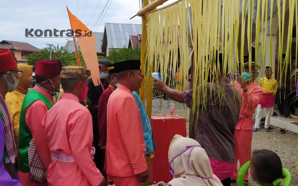 Pelaksanaan Maulid Nabi di Masjid Sumalata Timur Terapkan Protkes