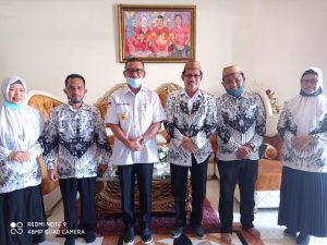 Bupati Syarif Terima Kunjungan PGRI Provinsi Gorontalo