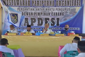 Hadiri Musyawarah APDESI,  Wabub Amin Sampaikan Ini