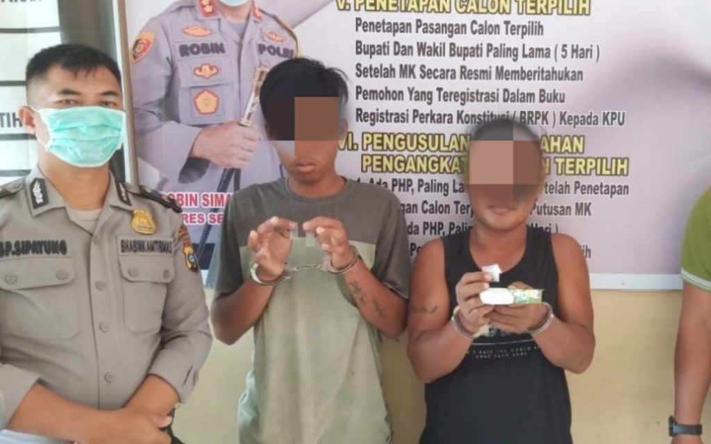 Ketahuan Lakukan Transaksi Narkoba, Dua Pria Ini Dibekuk Polisi