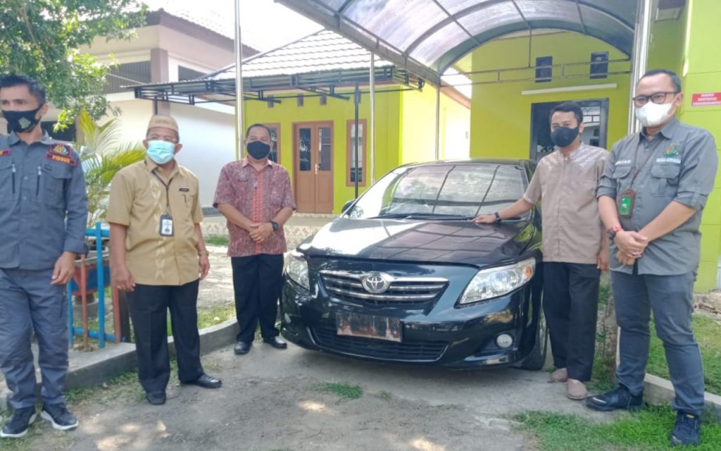 Mobil Dinas Milik Eks Ketua DPR Kota Gorontalo Disita Kejari