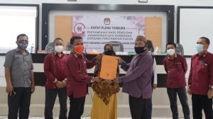 KPU Pohuwato Sampaikan Hasil Penelitian Administrasi Dan Keabsahan Dokumen Paslon
