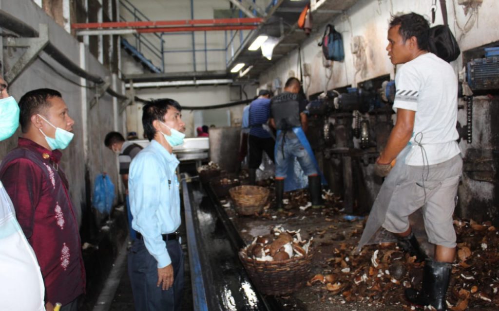 Gelar Sidak, Wabup Gorontalo Ancam Tutup PT Royal Coconut