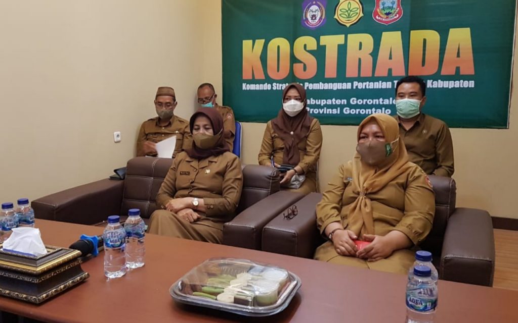 Sekda Kabupaten Gorontalo Minta Dinas Pertanian Genjot Produksi di 2021
