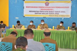 Buka Musrenbang Tingkat Kecamatan,  Iswanta : Pohuwato Maju, Dan Mandiri