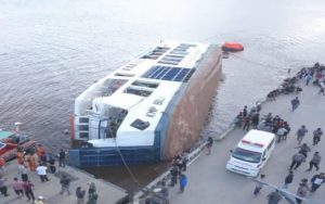 Diduga Ikatan Tali di Dermaga Putus, Kapal Feri KMP Bili Terbalik