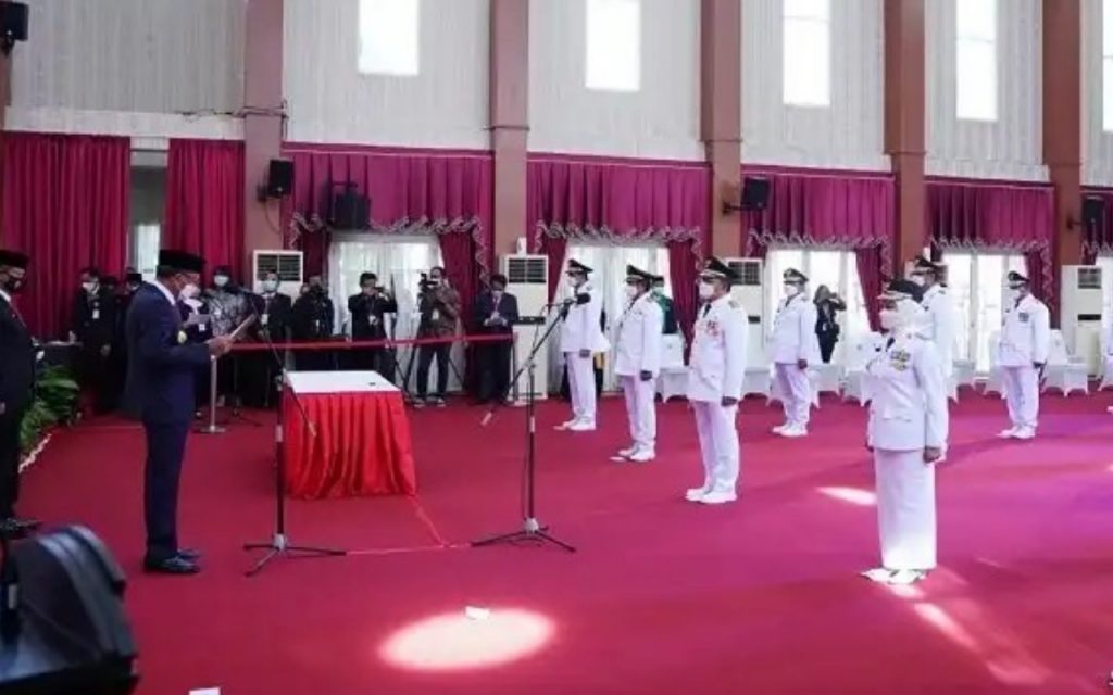 Sebelum Dibekuk KPK, Ini Pesan Nurdin Abdullah Saat Melantik 11 Kepala Daerah
