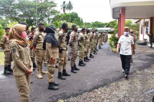 Wabub Amin Himbau Satpol PP Utamakan Kerapian Seragam