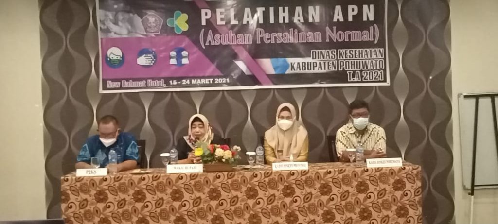 Tekan AKI dan AKB, Dikes Pohuwato Gelar Pelatihan APN