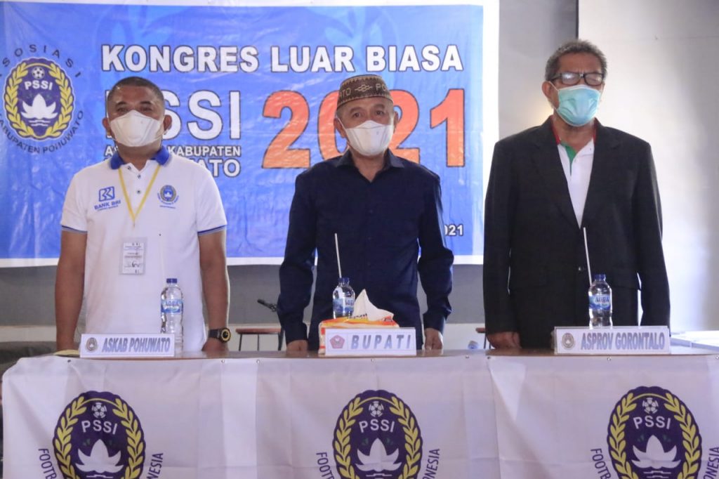 Hadiri Kongres Askab PSSI ke-V Pohuwato,  Saipul : Kita Dukung Sepenuhnya