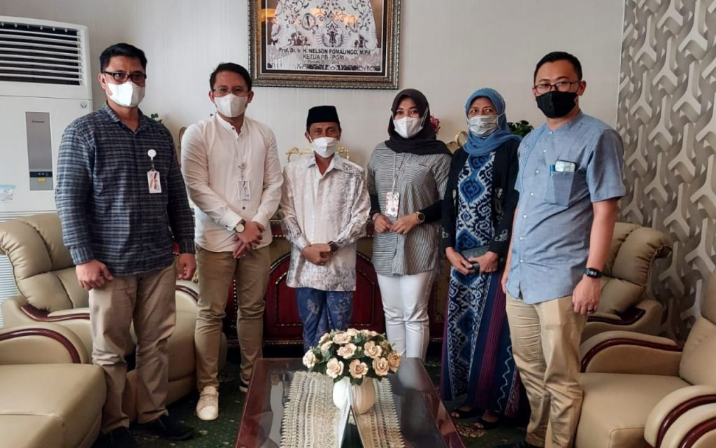 Bupati Gorontalo Terima Audiensi Kepala Bank Mega Syariah