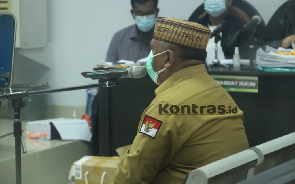 Gubernur Gorontalo Bersumpah Tak Terima Aliran Dana Pembebasan Lahan GORR