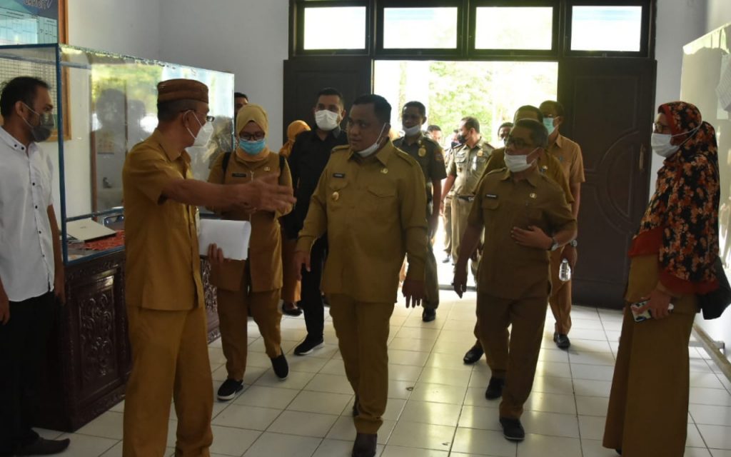 Wabup Gorontalo Gelar Kunker Perdana ke Sejumlah OPD