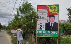 Baliho Cakades Mulai Ramai, Aroma Perang Pilkades di Kabgor Kian Terasa