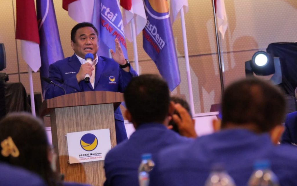 Buka Rakorwil DPW Partai Nasedem Gorontalo, Ini Pesan RG Untuk Para Kader
