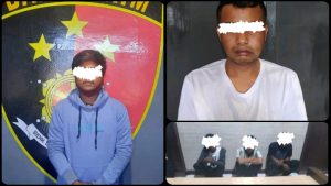 5 Terduga Pengedar Sabu dan Pil Terlarang,       Hadiah Diakhir Masa Jabatan Kasat Narkoba Pohuwato