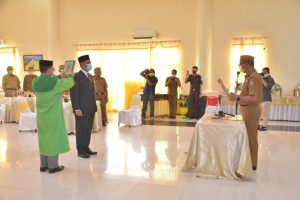 Iswanta Resmi Jabat Penjabat Sekda Pohuwato