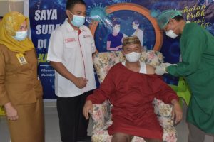 Bupati Jalani Vaksinasi Tahap II