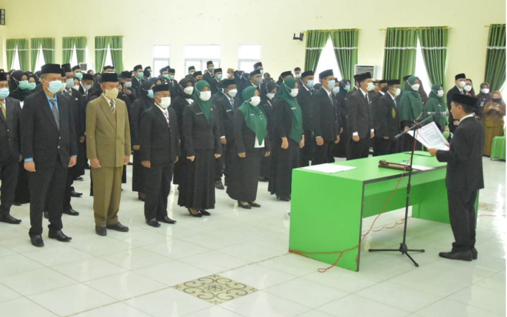 Bupati Gorontalo Lantik 163 Pejabat Fungsional
