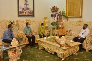 Bupati Gorontalo Terima Kunjungan Kemenkumham Gorontalo
