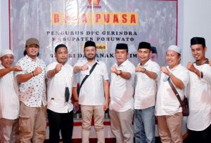 TIDAR Pelopori Bukber Partai Gerindra Pohuwato