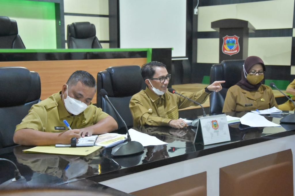 Pemkab Gorontalo Gelar Rapat E-Monev Sidalang