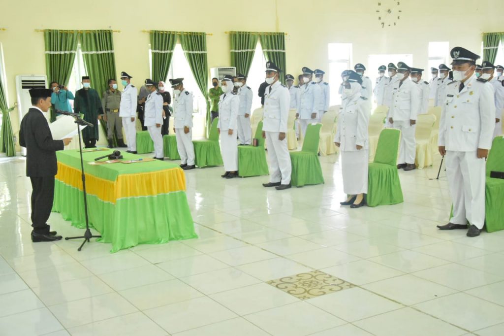 86 Kades Terpilih di Pilkades Serentak Dilantik Bupati Gorontalo