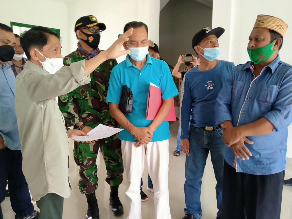 Bupati Gorontalo Tinjau Pembangunan Secaba dan Kodim 1314