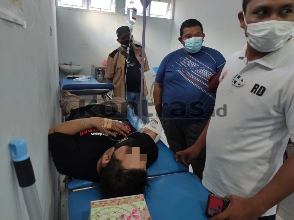 Pimpinan Redaksi Media Online di Gorontalo Jadi Korban Pembacokan OTK