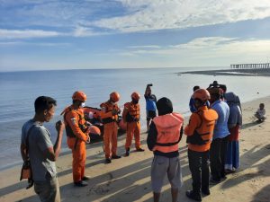 Tim SAR Lakukan Pencarian Nelayan Hilang di Sumalata Timur