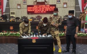 DPRD dan Pemkab Gorontalo Sepakati Rancangan Awal RPJMD 2021-2026