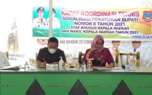 Ketua DPRD Kabgor Harap Tim Pakar dan Staf Khusus Dapat Berkolaborasi