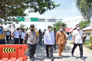 Idris Kadji Tinjau Pos Penjagaan Wilayah Perbatasan