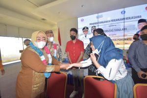 Saipul-Suharsi Semangati Mahasiswa Kedokteran Untad Asal Pohuwato