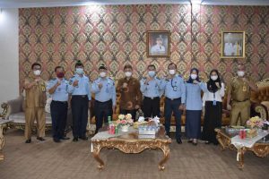 Bupati Sambut Kunker Kakanwil Kemenkumham Gorontalo