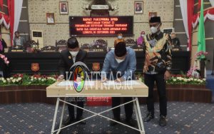 DPRD Kabgor Gelar Paripurna Persetujuan APBD Perubahan 2021