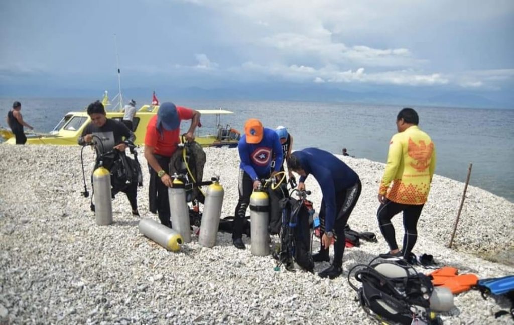 POSSI Gorontalo Bakal Bentangkan Spanduk Di Bawah Laut Bolihutuo Pada HUT ke-22 Boalemo