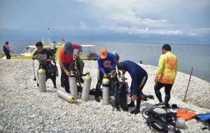 POSSI Gorontalo Bakal Bentangkan Spanduk Di Bawah Laut Bolihutuo Pada HUT ke-22 Boalemo