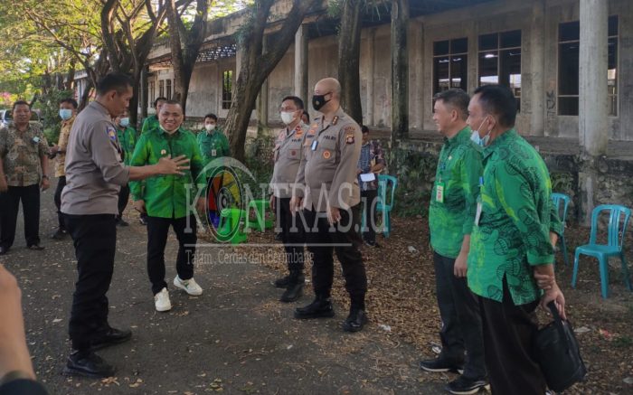 Wabup Gorontalo Bersama Jajaran Polda Gorontalo