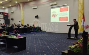 Ketua DPRD Kabgor Jadi Pemateri Wawasan Kebangsaan Bagi Diktukba Polri Asal Papua